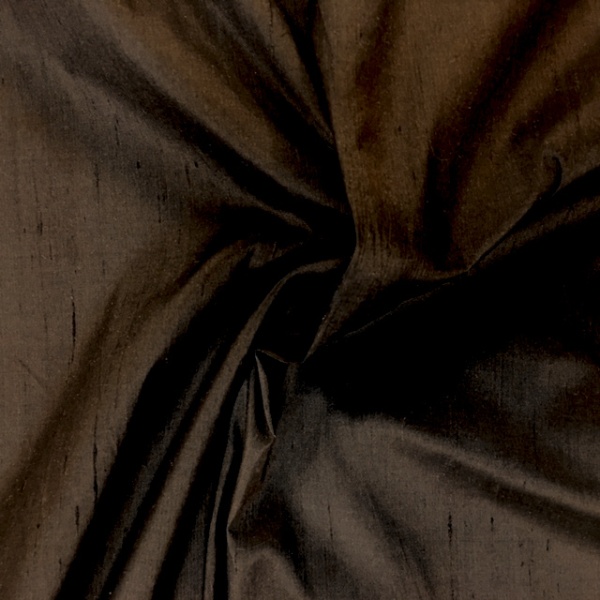 Dupion Silk - BROWN